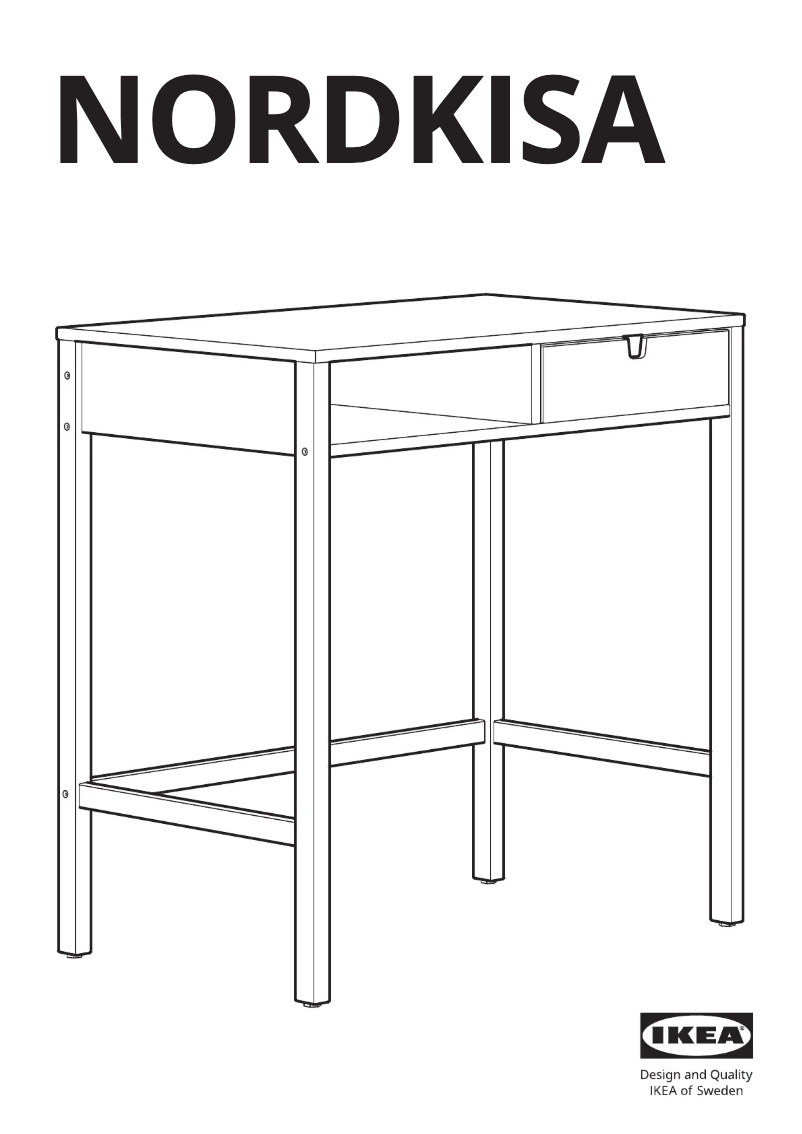 Image de la première page du manuel de l'appareil NORDKISA 805.461.86