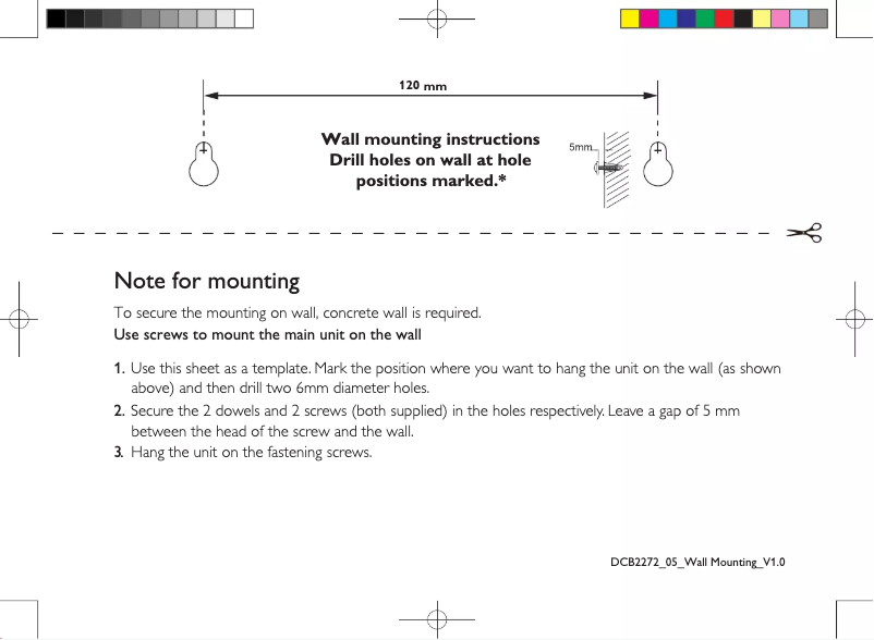 Page n°1 - Manuel utilisateur Philips DCB2272