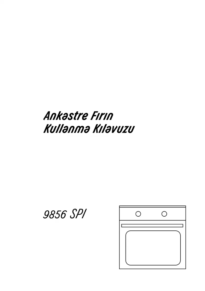 Image de la première page du manuel de l'appareil 9856 SPI