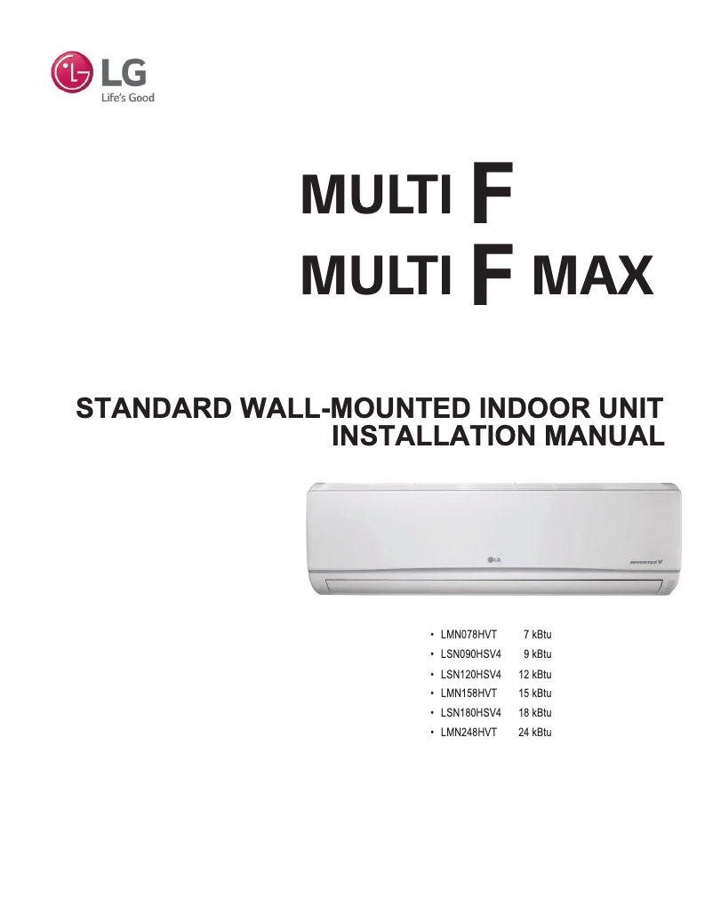 Page 1 de la notice Manuel utilisateur LG LMU36CHV