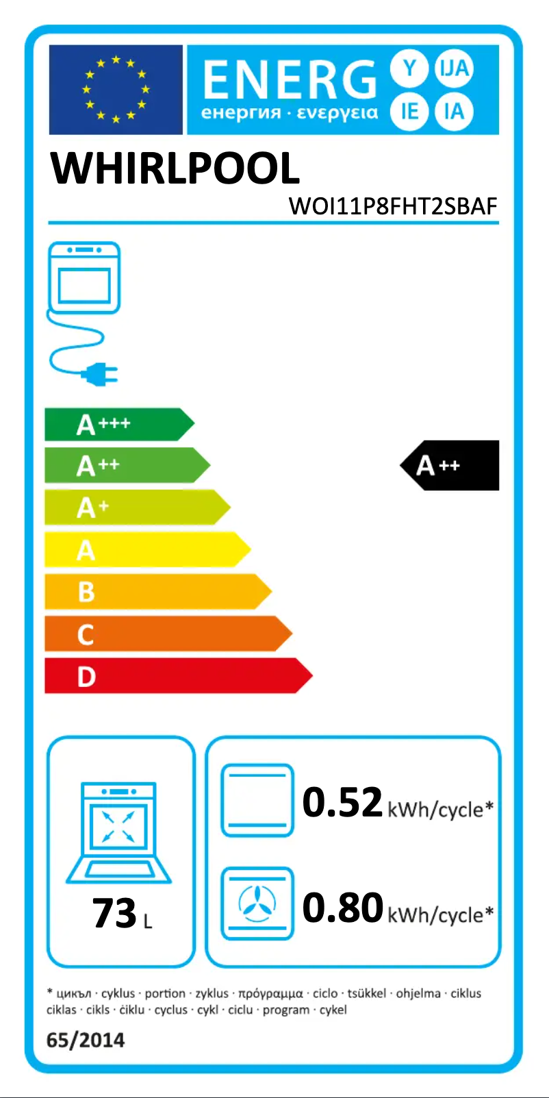 Imagen de la primera página del manual del dispositivo WOI11P8FHT2SBAF