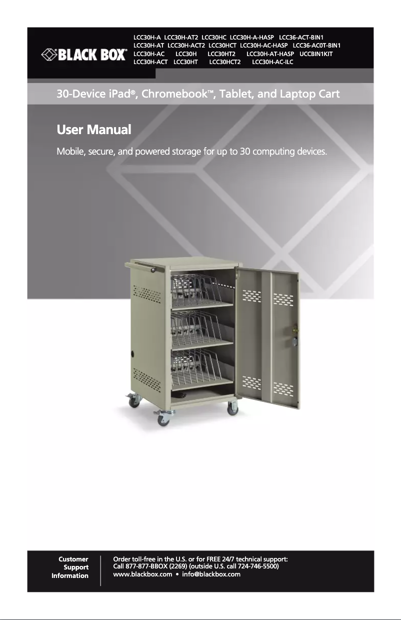 Image de la première page du manuel de l'appareil LCC30HC