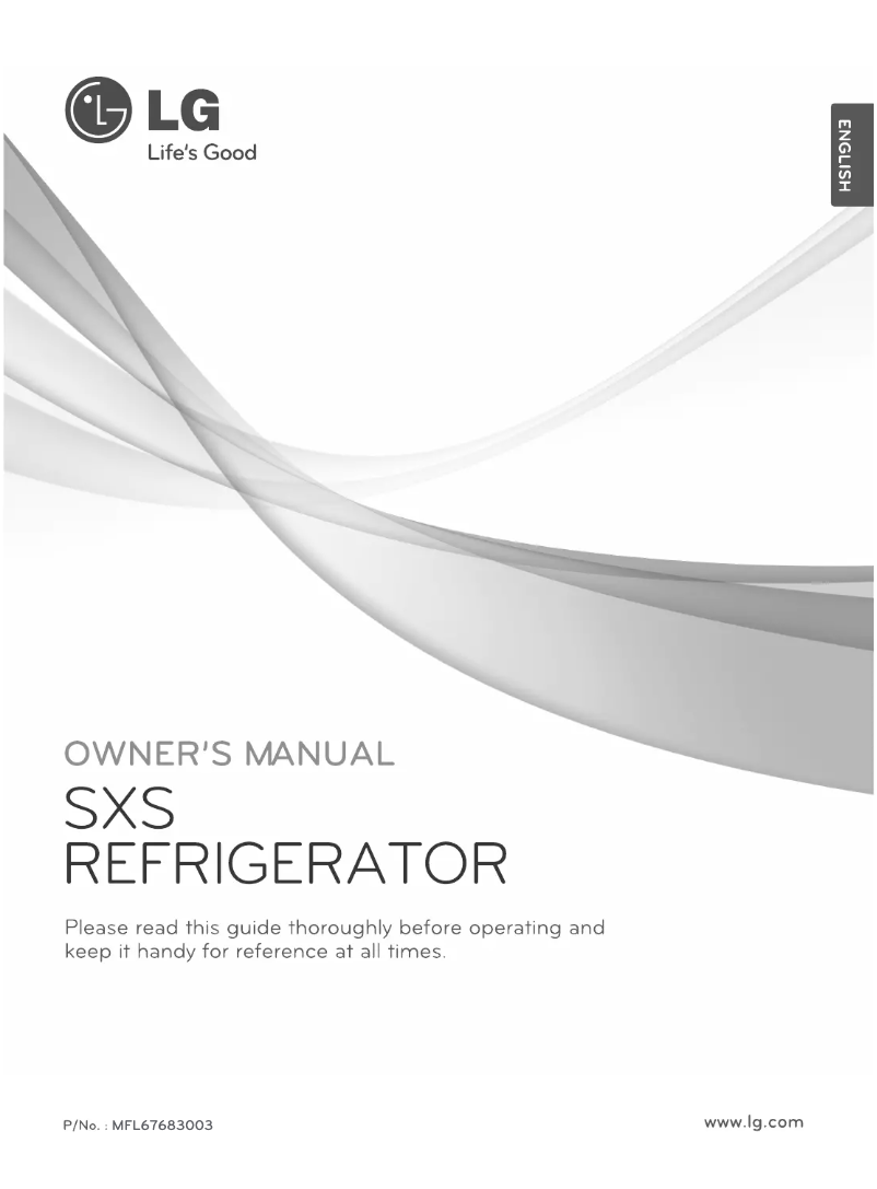 Page 1 de la notice Manuel utilisateur LG GC-L237JLYN