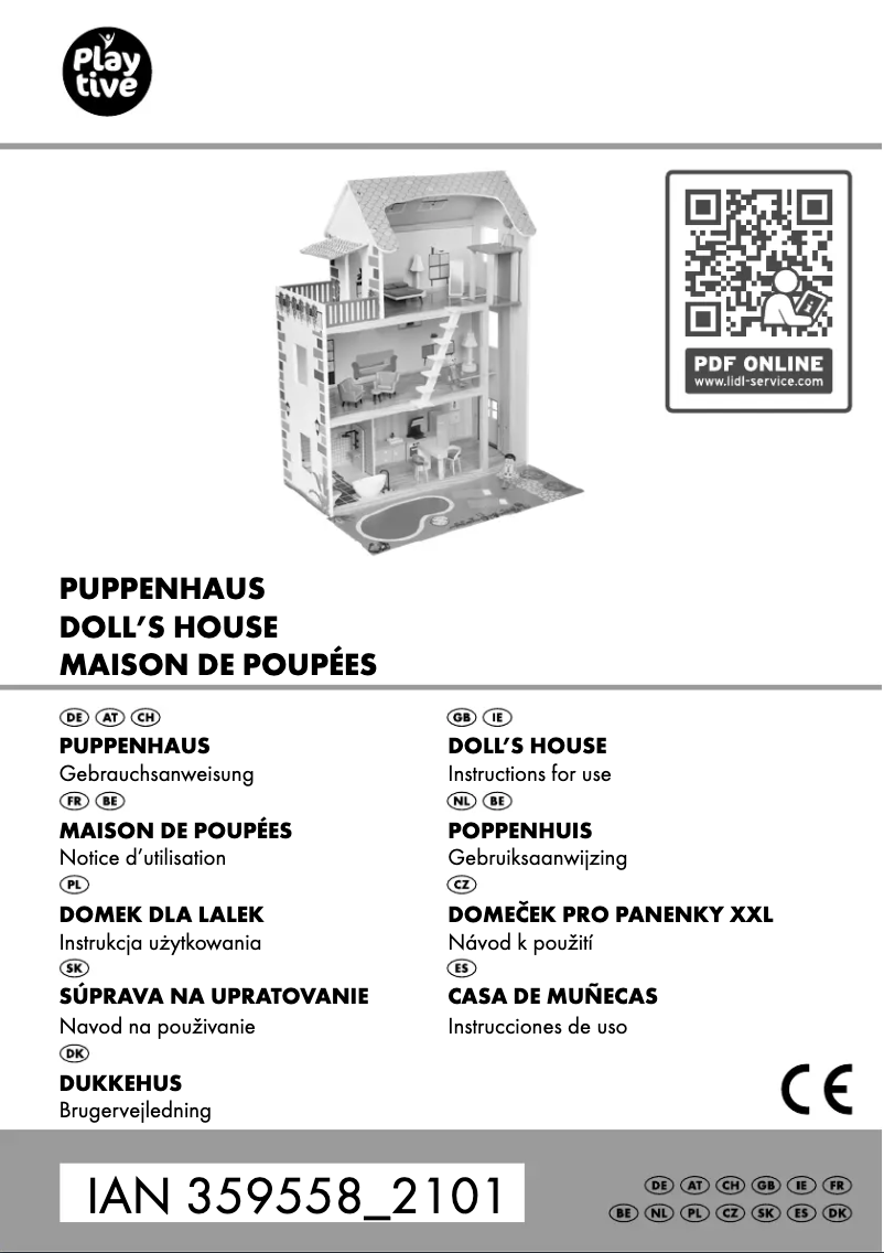 Imagen de la primera página del manual del dispositivo IAN 359558