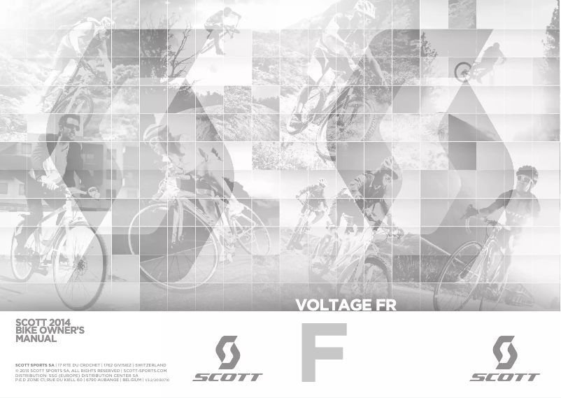 Image de la première page du manuel de l'appareil Voltage Freeride