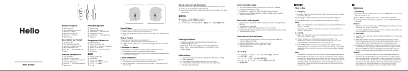 Page 1 de la notice Manuel utilisateur TaoTronics Sport TT-BH16