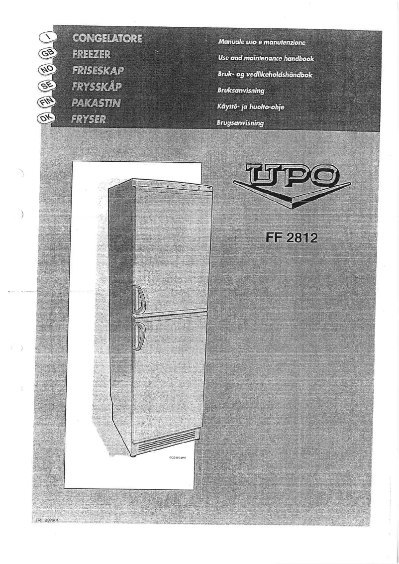Page n°1 - Manuel utilisateur UPO FF2812