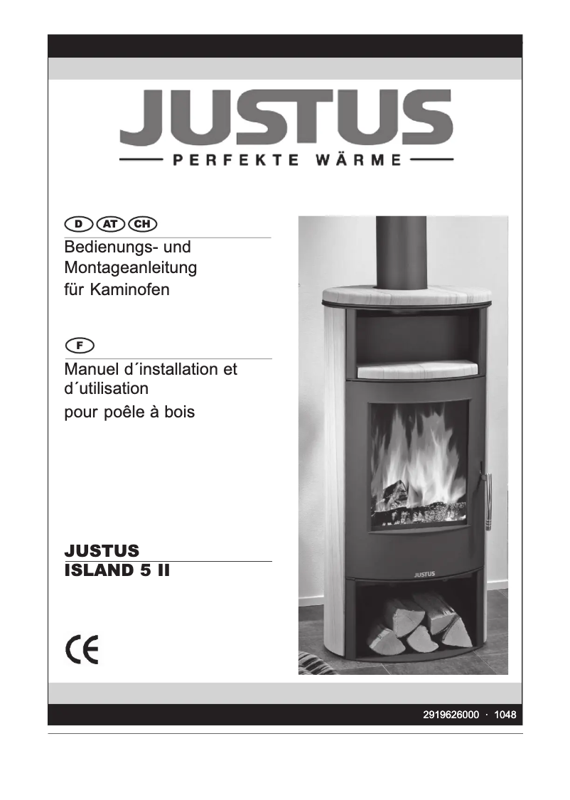 Page 1 de la notice Manuel utilisateur Justus Island 5