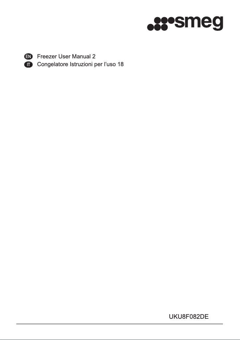 Page n°1 - Mode d'emploi Smeg UKU8F082DE