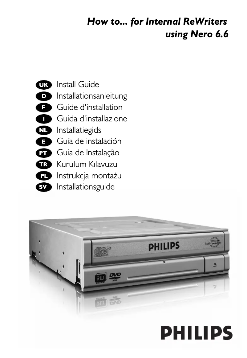 Página 1 del manual Manual de instrucciones Philips SPD6000BM