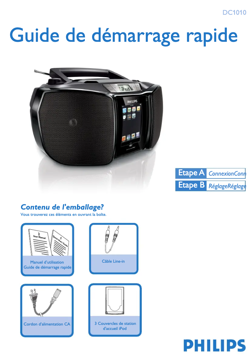 First page image of the manual for DC1010