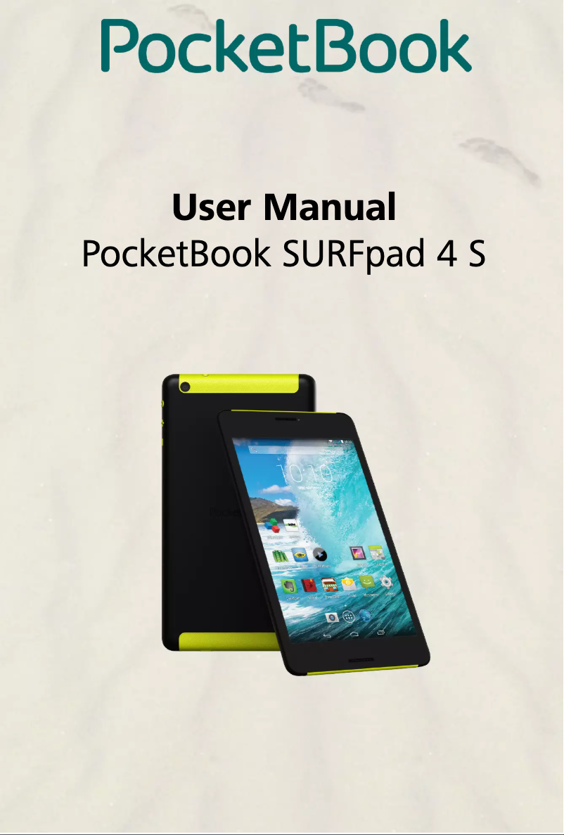 Image de la première page du manuel de l'appareil SURFpad 4 S