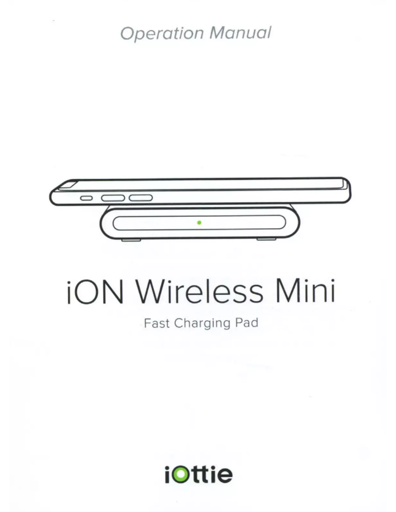 Page 1 de la notice Manuel utilisateur iOttie iON Wireless Mini