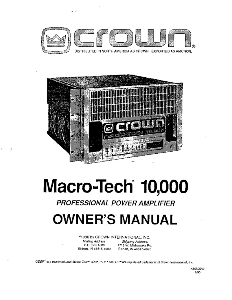 Image de la première page du manuel de l'appareil Macro-Tech 10000