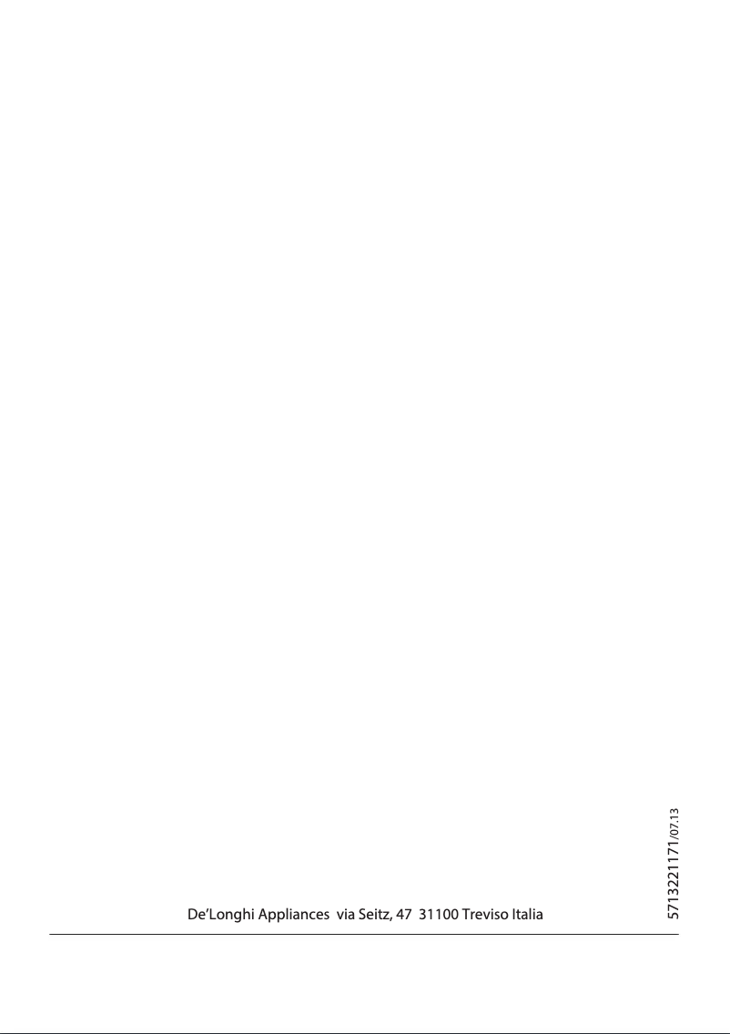 Image de la première page du manuel de l'appareil Dedica EC680