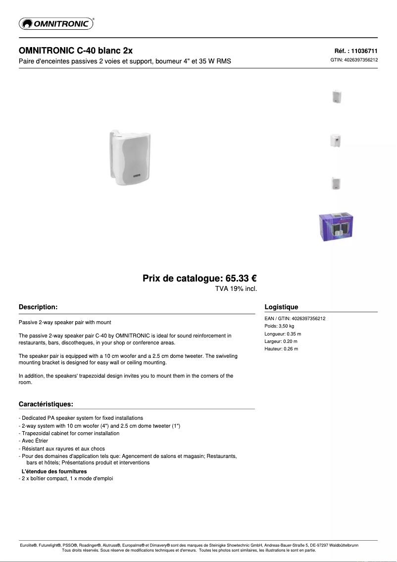 Image de la première page du manuel de l'appareil C-40