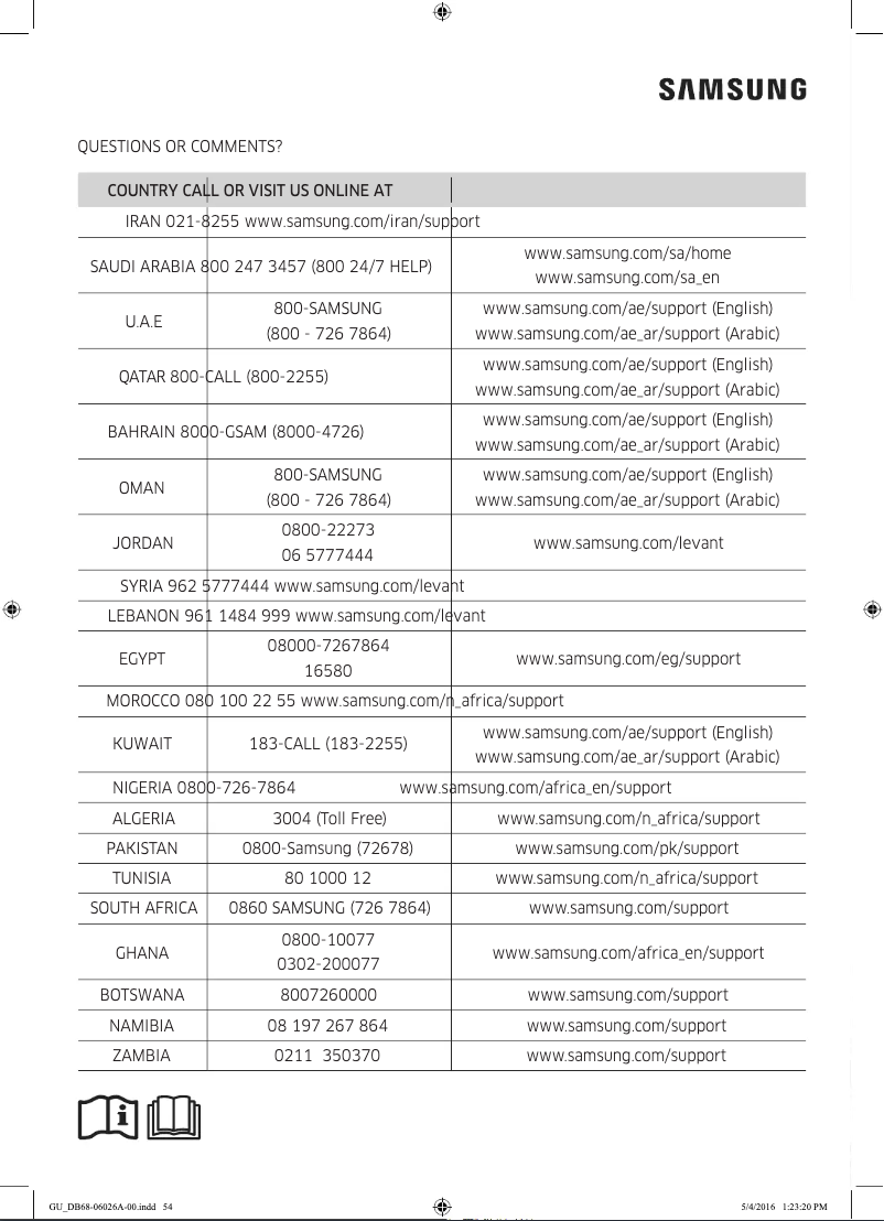 Página 1 del manual Manual de usuario Samsung AR09KCFHDWKNSV