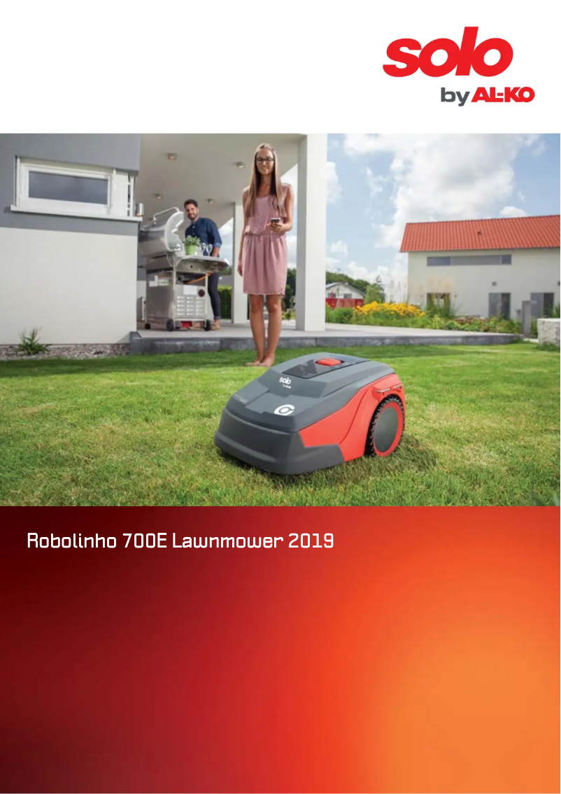 Image de la première page du manuel de l'appareil Robolinho 700E