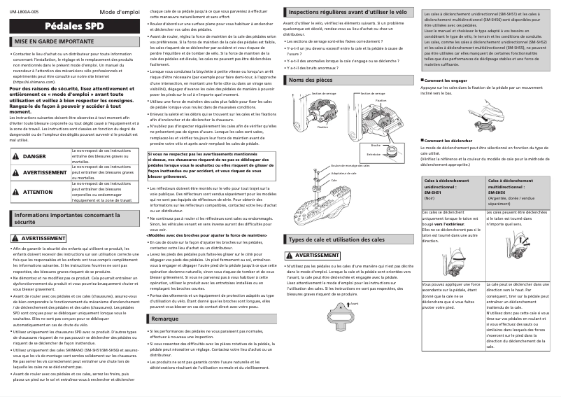 Image de la première page du manuel de l'appareil PD-M8000