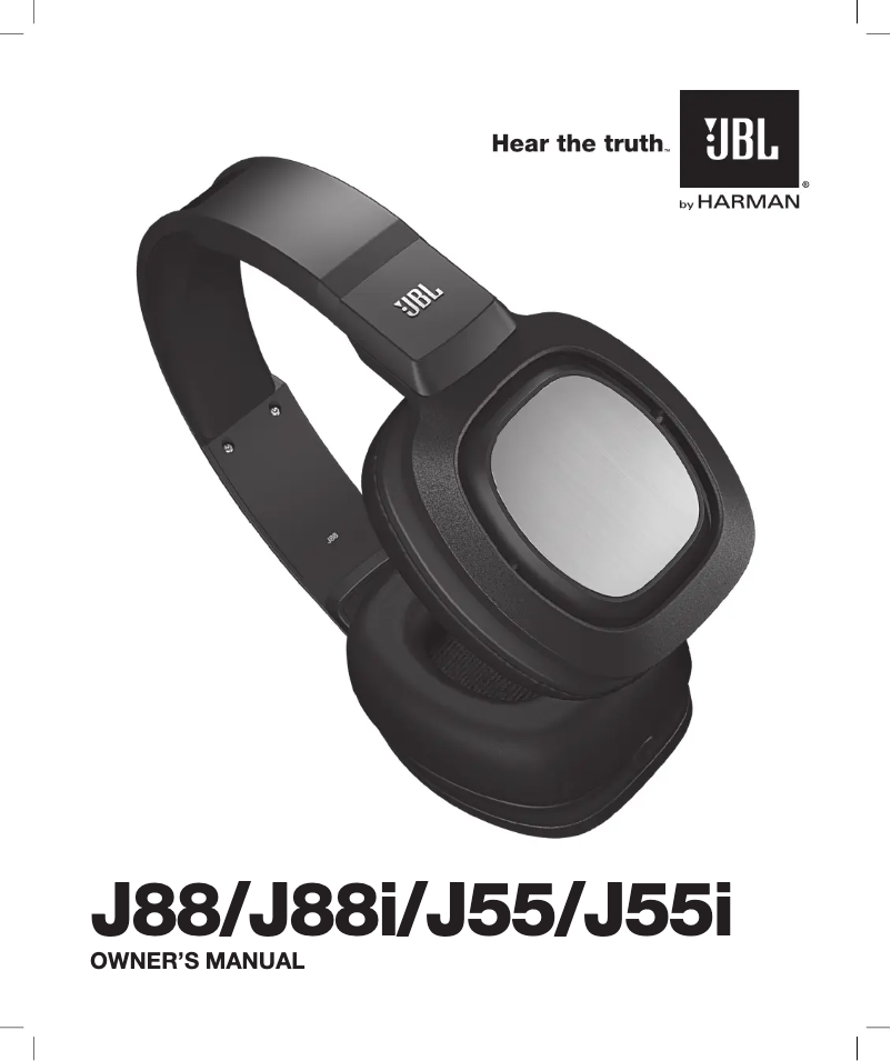 Image de la première page du manuel de l'appareil J88