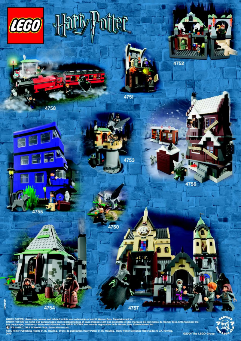 Page 1 de la notice Manuel utilisateur Lego KNIGHT BUS