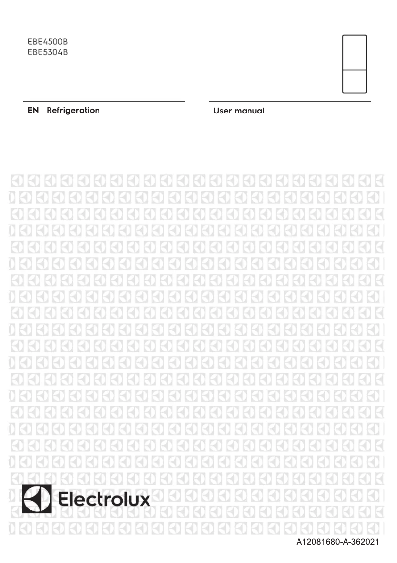 Page 1 de la notice Manuel utilisateur Electrolux EBE4500B-A