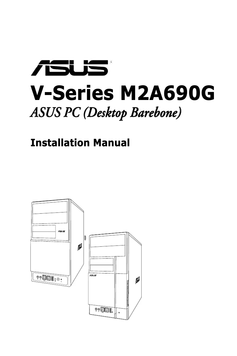 Page 1 de la notice Manuel utilisateur Asus V3-M2A690G