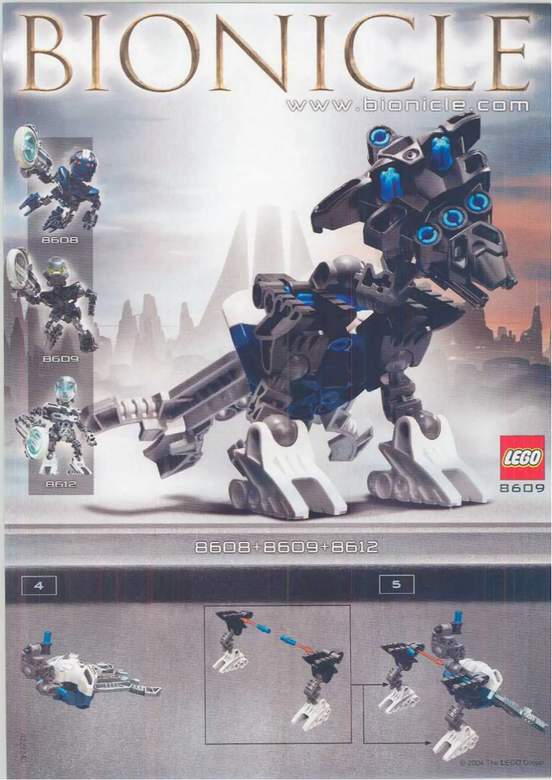 Image de la première page du manuel de l'appareil Matoran/Kanoka Co-Pack A