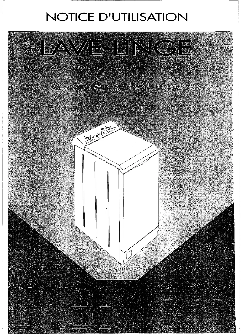 Page n°1 - Manuel utilisateur Laco MTV 350 TX