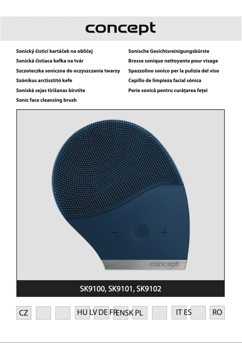 Imagen de la primera página del manual del dispositivo SK9101