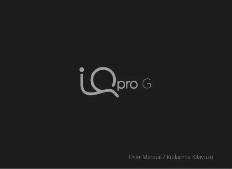 Page 1 de la notice Manuel utilisateur Piranha IQ Pro G