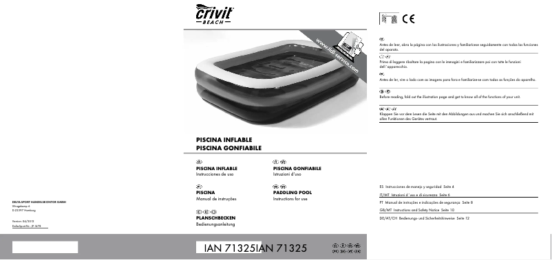 Página 1 del manual Manual de usuario Crivit IAN 071325