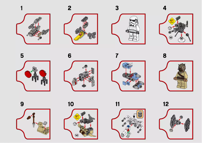Imagen de la primera página del manual del dispositivo Star Wars 75307