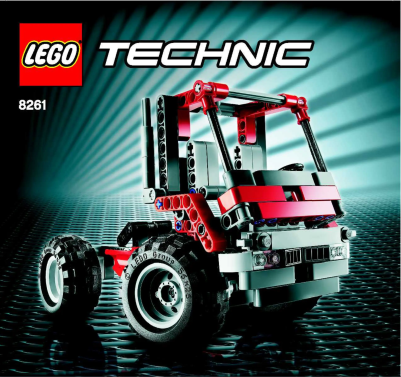 Page 1 de la notice Manuel utilisateur Lego Rally Truck