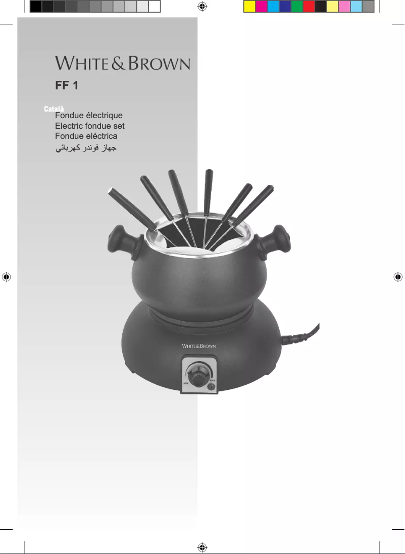 Image de la première page du manuel de l'appareil FF1