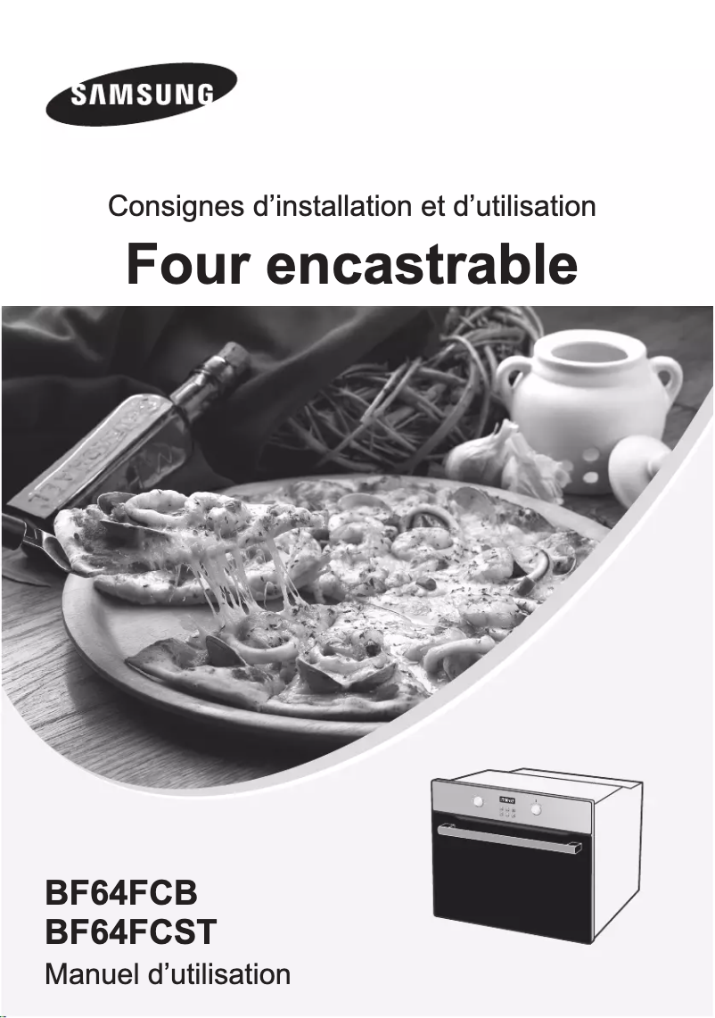 Page 1 de la notice Manuel utilisateur Samsung BF64FCB