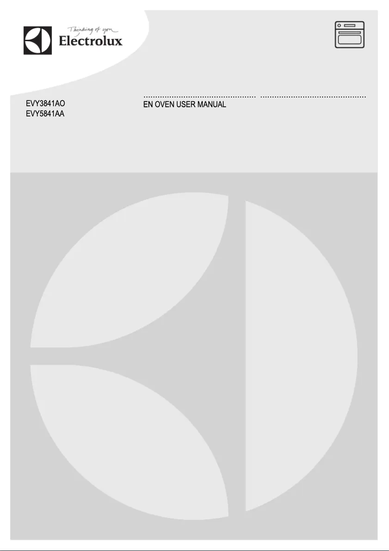 Página 1 del manual Manual de usuario Electrolux EVY5841AAX