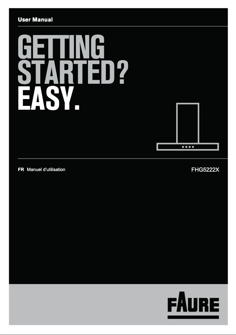 Página 1 del manual Manual de usuario Faure FHG5222X