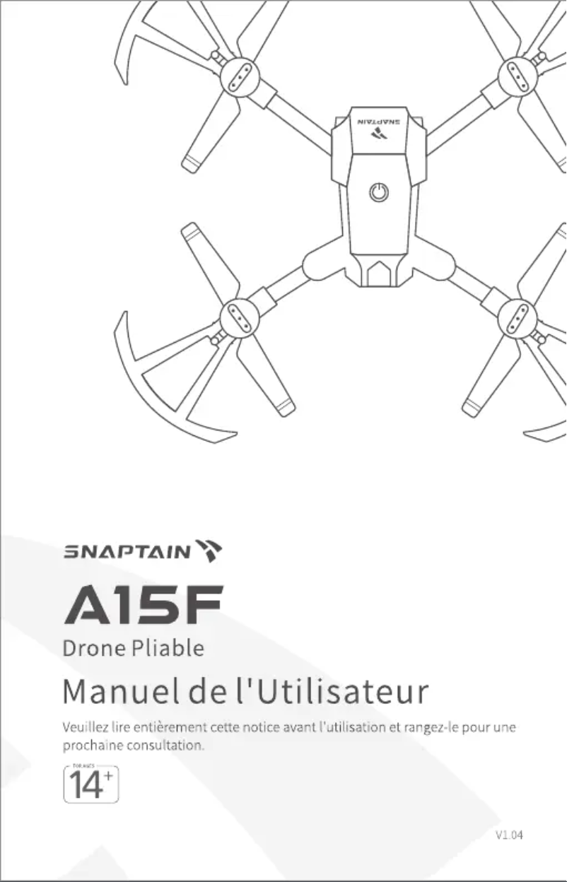 Página 1 del manual Manual de usuario Snaptain A15F