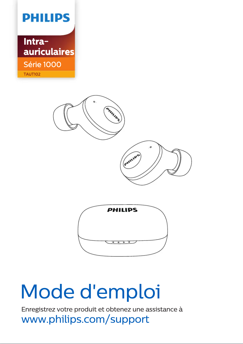 Page n°1 - Manuel utilisateur Philips UT102