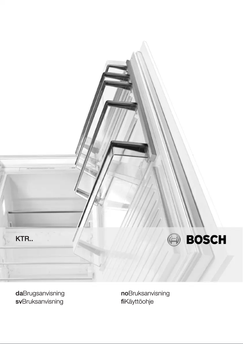 Page 1 de la notice Guide d'installation Bosch KTR16AW30