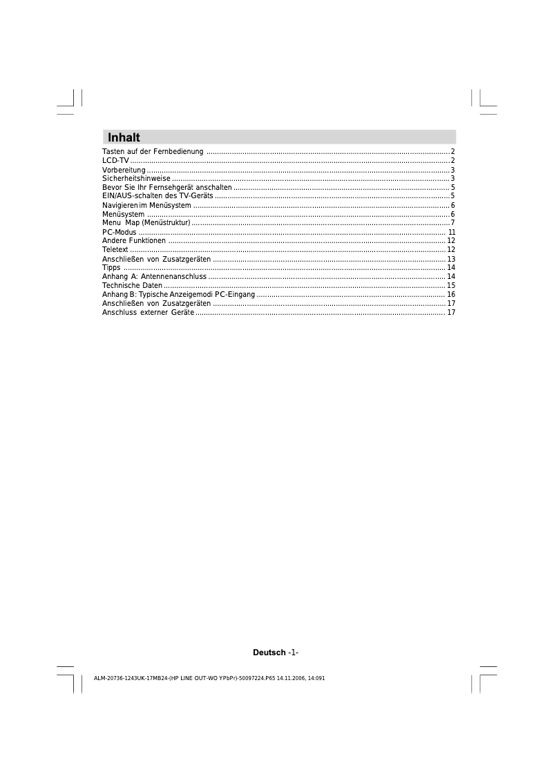 Page 1 de la notice Manuel utilisateur Dual DTFT 20-3