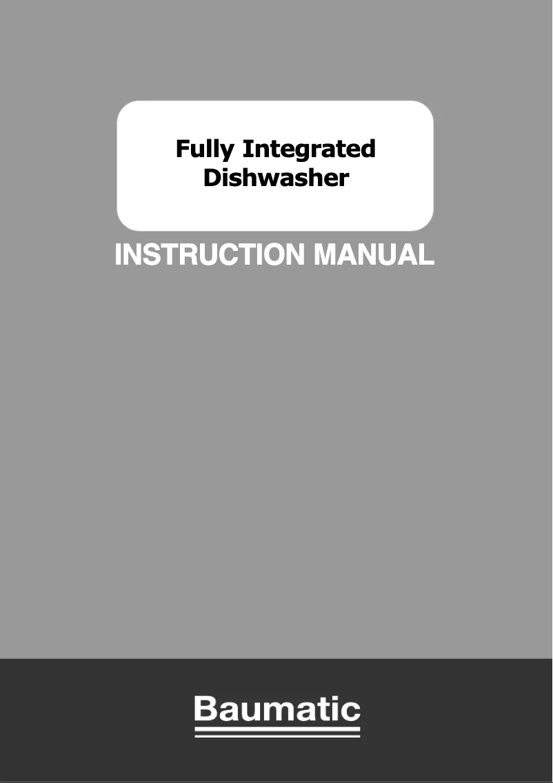 Page n°1 - Manuel utilisateur Baumatic BI 3F53L0B-80