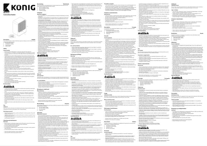 Image de la première page du manuel de l'appareil KN-FH10