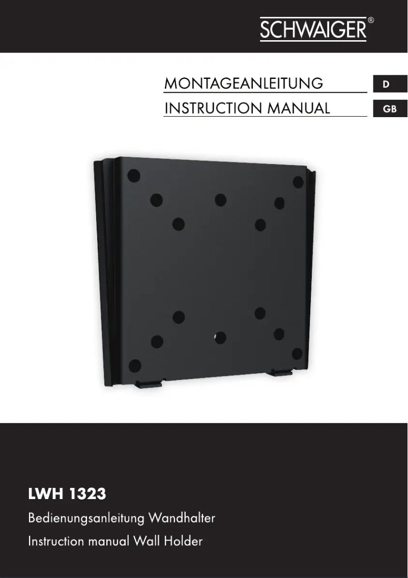 Page 1 de la notice Manuel utilisateur Schwaiger LWH1323 511