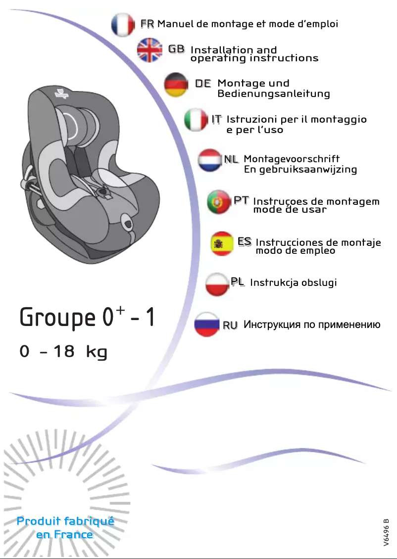 Page 1 de la notice Manuel utilisateur Renolux Serenety
