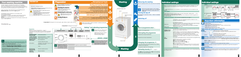 Page 1 de la notice Manuel utilisateur Siemens WM10E33XEP