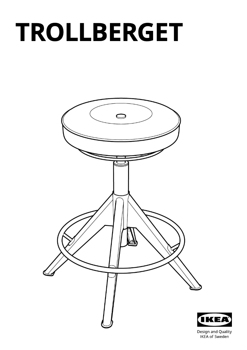 Image de la première page du manuel de l'appareil TROLLBERGET 803.882.62