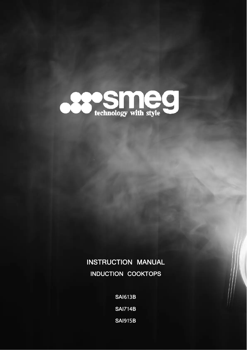 Page n°1 - Manuel utilisateur Smeg SAI714B