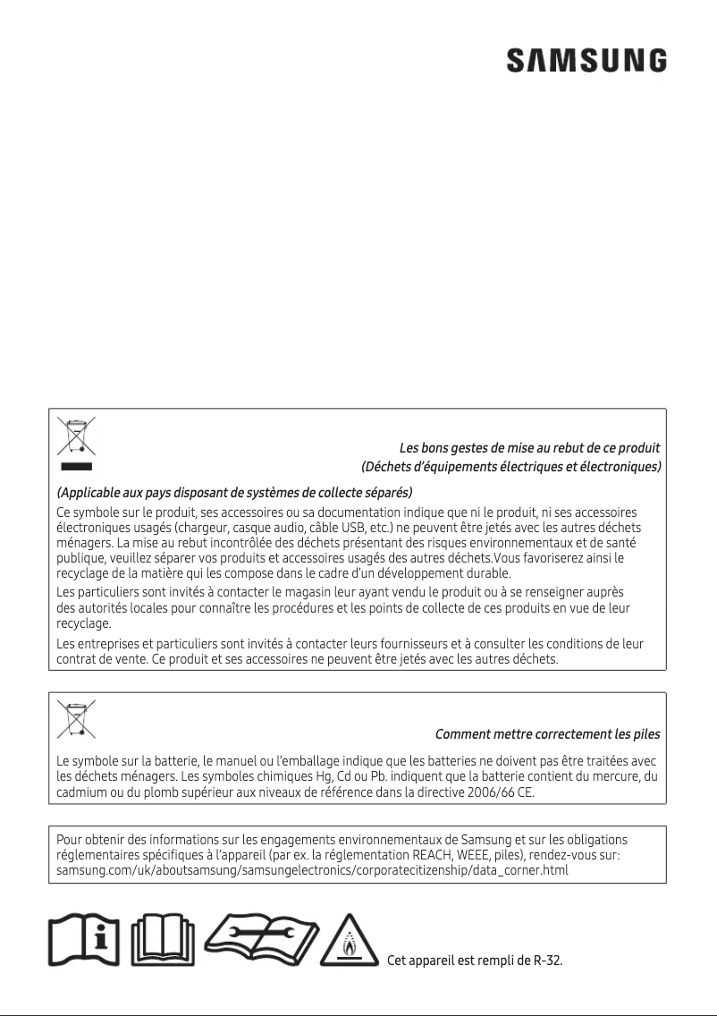 Image de la première page du manuel de l'appareil AR12NXFPEWQN